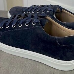 Peter Millar Navy Blue Crown Suede